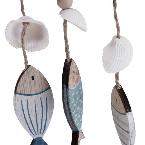 Morska dekoracja wisząca deco Wieszak morski dzwonek wietrzny 54cm