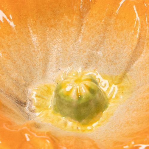 Produkt Ceramiczne rzeźby maków, kwiaty w artystycznym wzorze do ogrodu, 52 cm, 2 sztuki