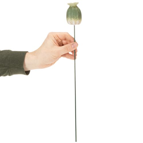 Produkt Dekoracyjny palik w kształcie strąka makowego do ogrodu sezonowego lub jako ozdoba balkonu, 41 cm, 4 sztuki