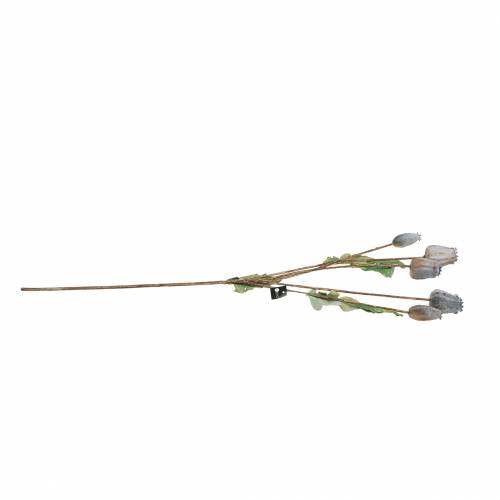 Produkt Sztuczne strąki maku żółte, brązowe wys.70cm