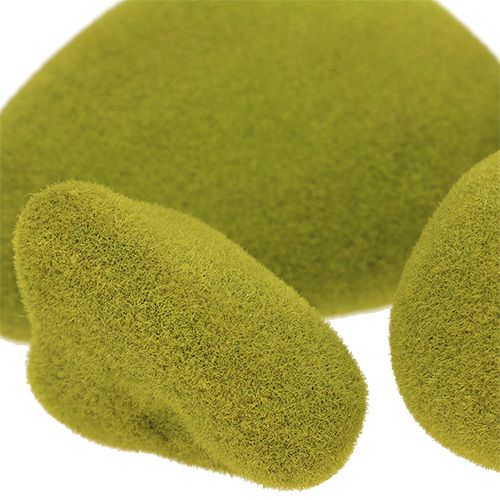Floristik24 Kamienie mchu mix zielone 5,5-13cm 12szt