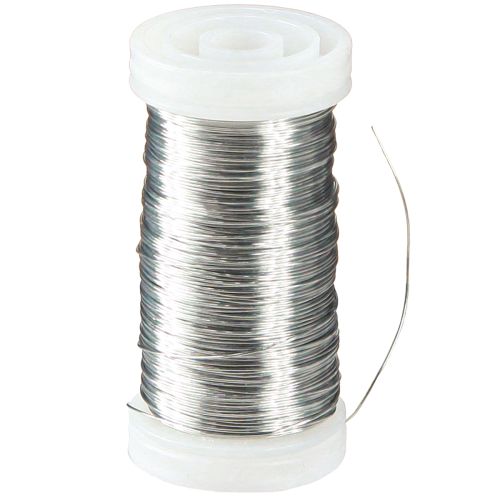 Produkt Drut mirtowy srebrny ocynkowany 0,37mm 100g