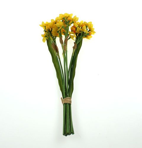 Floristik24 Bukiet żonkili w kolorze żółtym 35cm 3szt.