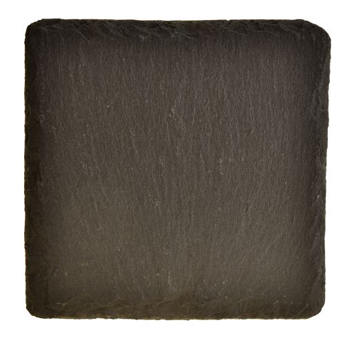 Produkt Podstawki kwadratowe z łupka naturalnego czarne 10×10cm 6szt