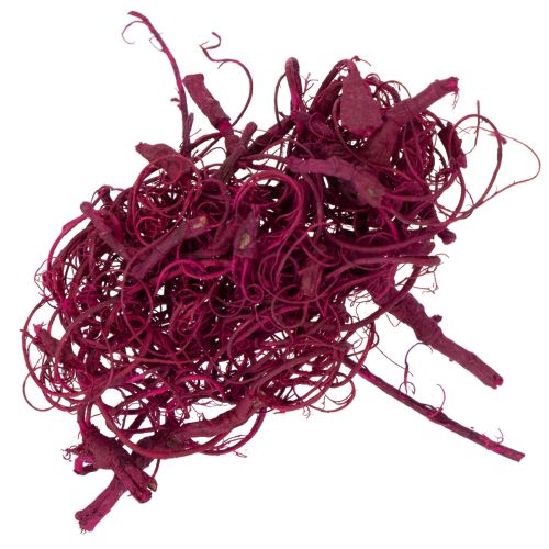 Produkt Naturalne materiały do rękodzieła z włókna tamaryndowca, bordowe, 500 g – Dekoracje, Florystyka, Kreatywność