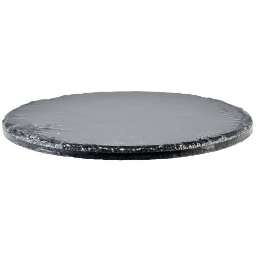 Produkt Taca z łupka naturalnego okrągła z kamienia czarna Ø30cm 2 szt