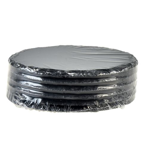 Produkt Talerz łupkowy okrągły czarny Ø15cm 6 szt.