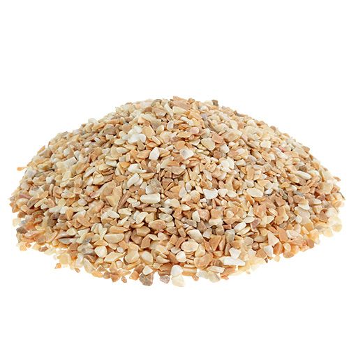 Floristik24 Kamienie naturalne 5mm - 8mm naturalny/kremowy 2kg