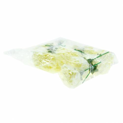 Produkt Kwiat goździka biały Ø9cm 12szt