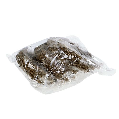 Floristik24 Gniazdo z piórami 15cm natura 4szt.
