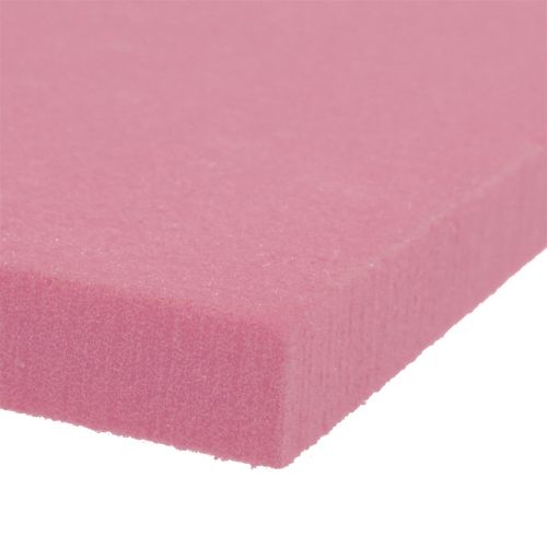 Floristik24 Panele z pianki kwiatowej Rozmiar wtyczki stary różowy 34,5 cm × 34,5 cm 3 szt