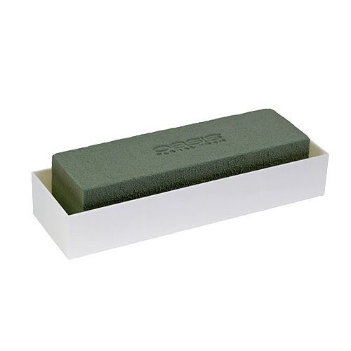 Produkt Dekoracja stołu z pianki kwiatowej z cegły zielonej 22cm x 7cm x 5cm 10szt