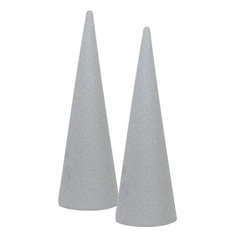 Produkt Stożek z pianki florystycznej sucha masa kwiatowa wys. 40cm 2 szt.