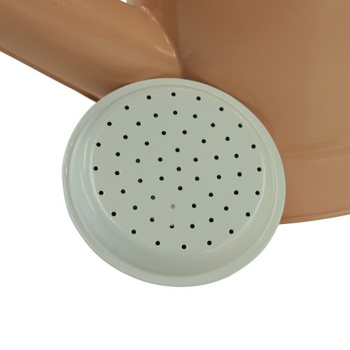 Produkt Dekoracyjna konewka w kolorze jasnobrązowym, metalowa doniczka o wymiarach 52,5×15×30cm