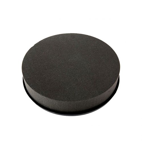 Cylinder Piankowy Wtykany Materiał Czarny Ø15cm H5cm 2szt.