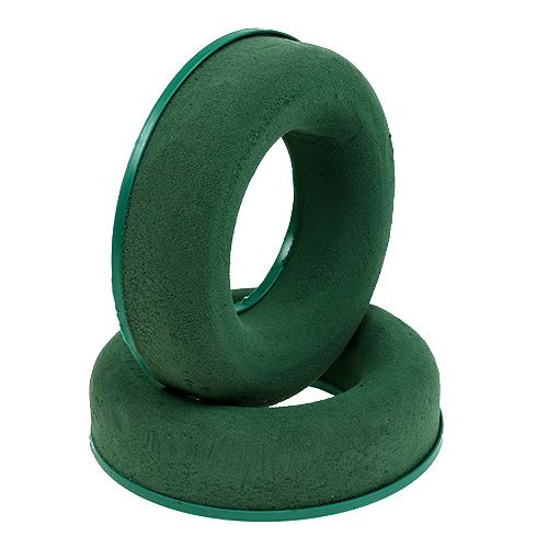 Produkt Wianek kwiatowy z pianki zielony W2,5cm Ø17cm 6 szt