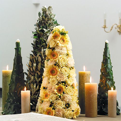 Produkt Stożek z pianki florystycznej mokry z pianki florystycznej W40cm 2 szt
