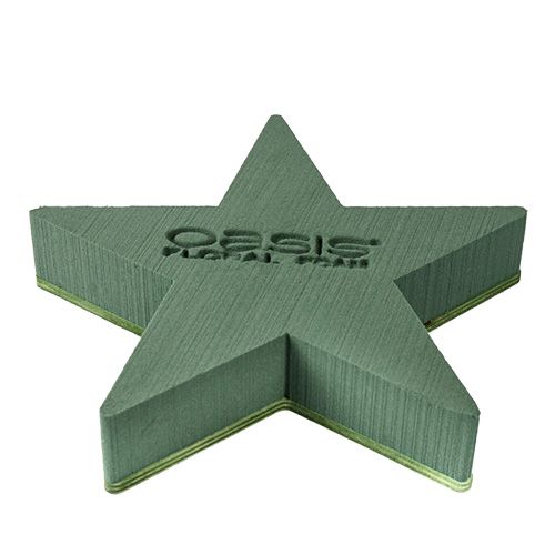 Produkt Mokra gwiazdka z pianki kwiatowej do aranżacji 25 x 25 x 4,5 cm