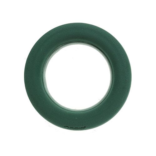 Produkt Kwiatowy pierścionek z pianki zielony Ø25cm 4 szt. Układ wieńca