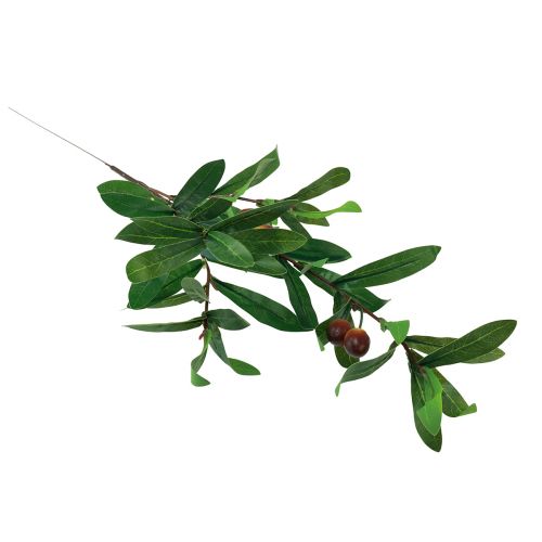 Produkt Gałązka oliwna Sztuczna gałązka dekoracyjna oliwna 45cm