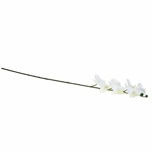Produkt Sztuczny storczyk sztuczny kwiat biały Ø6,5-8cm 77cm