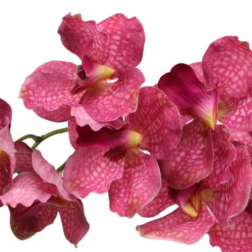Floristik24 Sztuczna gałązka orchidei różowa H83cm