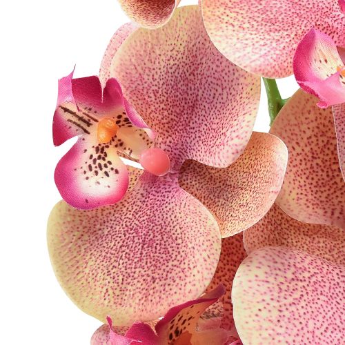 Produkt Orchidea Phalaenopsis sztuczna 9 kwiatów różowa wanilia 96cm
