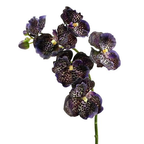 Orchidea Vanda Sztuczna Purpurowa L 44cm