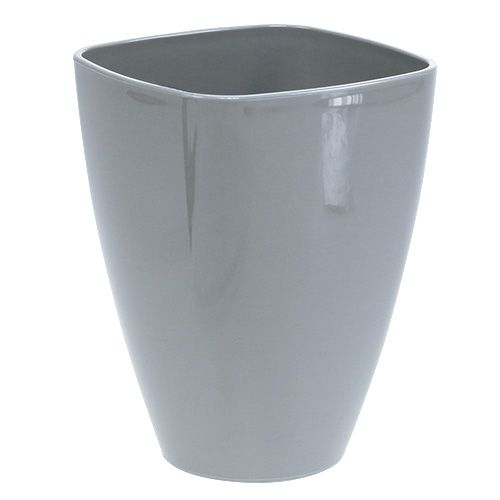 Produkt Doniczka na storczyki błyszcząca Ø12,5cm szara 1 szt