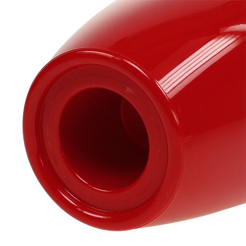 Produkt Doniczka do storczyków błyszcząca Ø12,5cm czerwona, 1 szt
