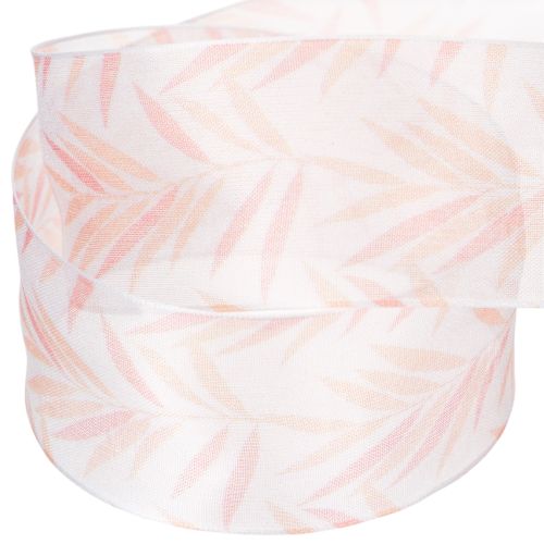 Produkt Wstążka organza, wstążka szyfonowa, pomarańcz dżungli, 40 mm, 15 m