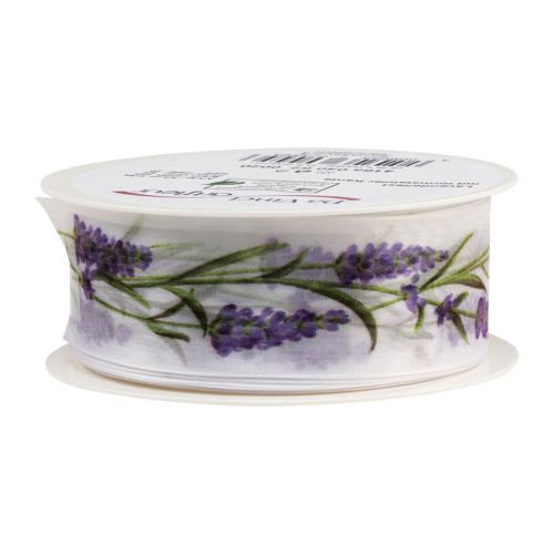 Produkt Wstążka organza szyfonowa wstążka ozdobna lawenda 40mm 20m