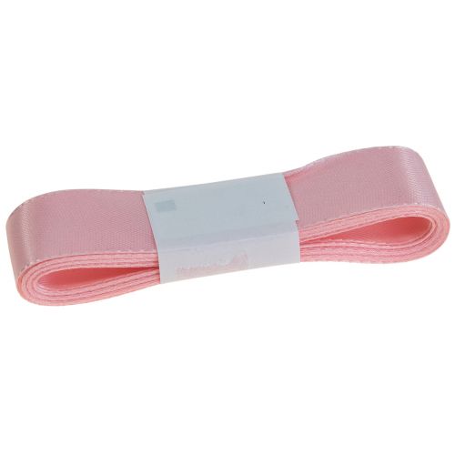 Produkt Wstążka dekoracyjna wstążka prezentowa różowa krajka 25mm 3m