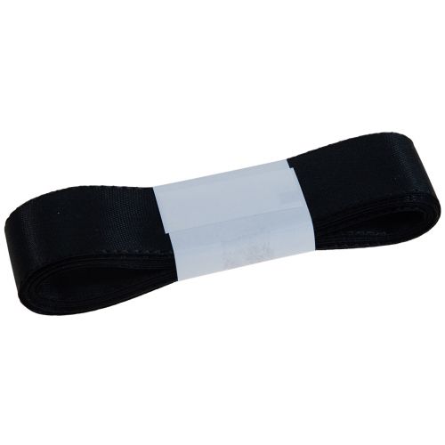 Produkt Wstążka dekoracyjna wstążka prezentowa czarna krajka 25mm 3m