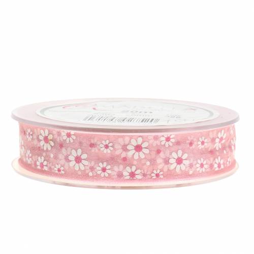Produkt Wstążka prezentowa różowa 20mm 20m