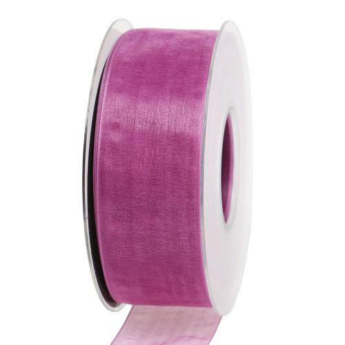 Produkt Organza wstążka bakłażan 40mm 50m