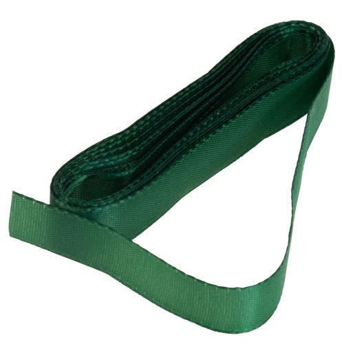 Produkt Wstążka ozdobna zielona wstążka prezentowa krajka ciemnozielona 15mm 3m