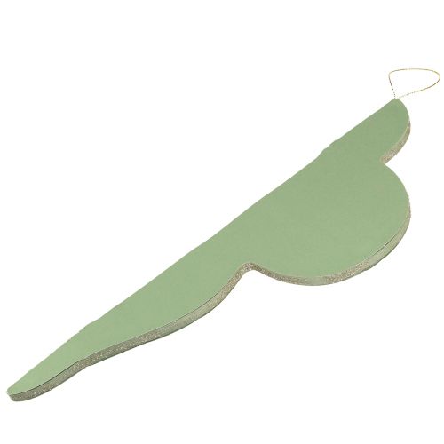 Produkt Ozdoby świąteczne z papieru w kolorze miętowym wys. 40cm 2 szt