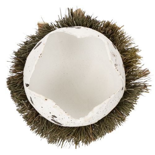 Produkt Jajko wielkanocne w gnieździe, dekoracyjne ptasie gniazdo, kolory naturalne, Ø9cm wys.11cm, 4 sztuki