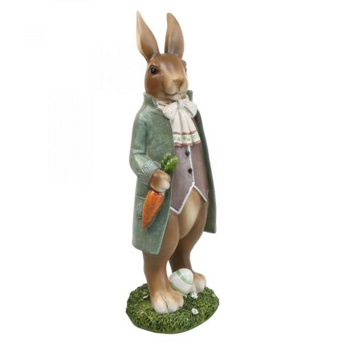 Dekoracje wielkanocne króliki dekoracyjne króliczek wielkanocny figurka para królików wys.34cm 2szt