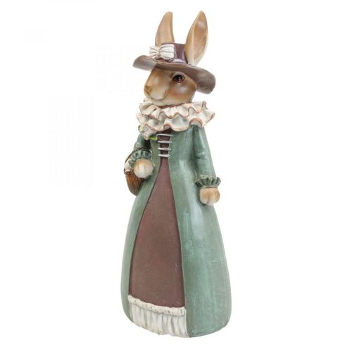 Floristik24 Dekoracje wielkanocne króliki dekoracyjne króliczek wielkanocny figurka para królików wys.34cm 2szt
