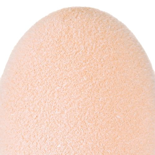 Produkt Jajka Wielkanocne Małe Flokowane Brzoskwiniowo Brązowe Białe H4cm 15 szt
