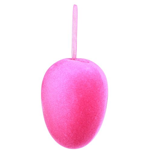 Floristik24 Pisanki do powieszenia zielone żółte różowe jagody 11cm 4 szt