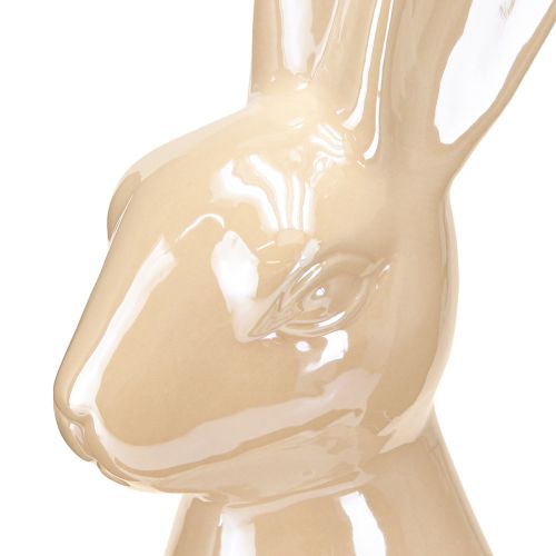Produkt Zając Wielkanocny Ceramiczny w Beżowym Ceramiczny Zając Duży H49.5cm