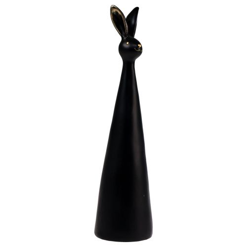 Zajączek wielkanocny czarne złoto Zajączek wielkanocny Ø10cm W42cm