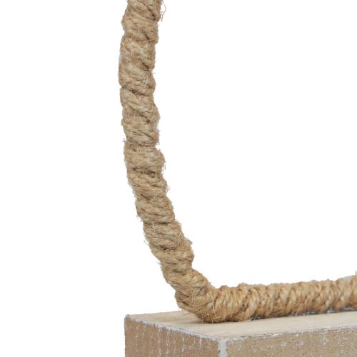 Produkt Dekoracja stołu Zając wielkanocny Zając wielkanocny z drutu boho 32cm