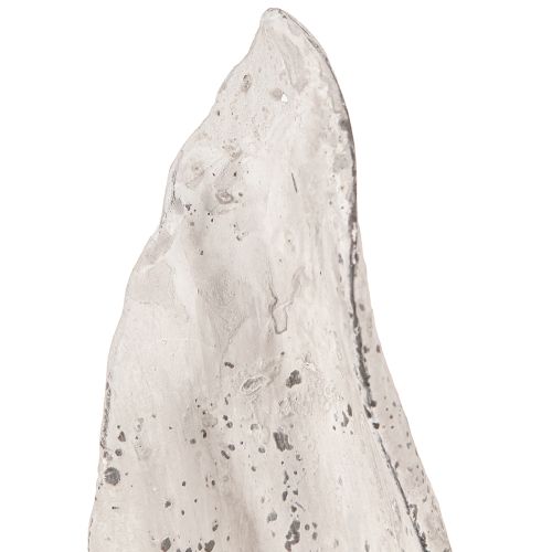 Floristik24 Dekoracja Zając Wielkanocny Uszy Królika Szaro/Biały Shabby Chic H29cm
