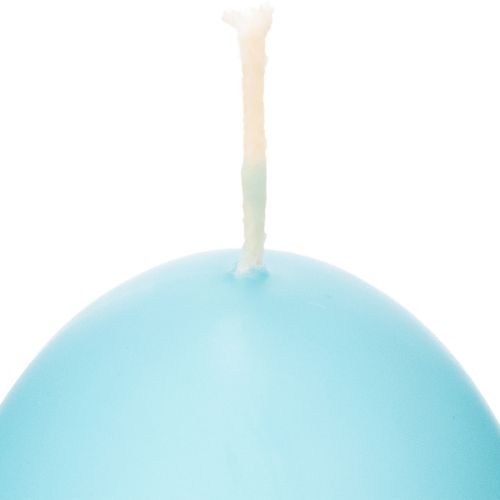 Produkt Świeca w kształcie jajka wielkanocnego - Pomysł na świąteczny design na radosne świętowanie Wielkanocy - 9 cm - 20 h - 6 szt.