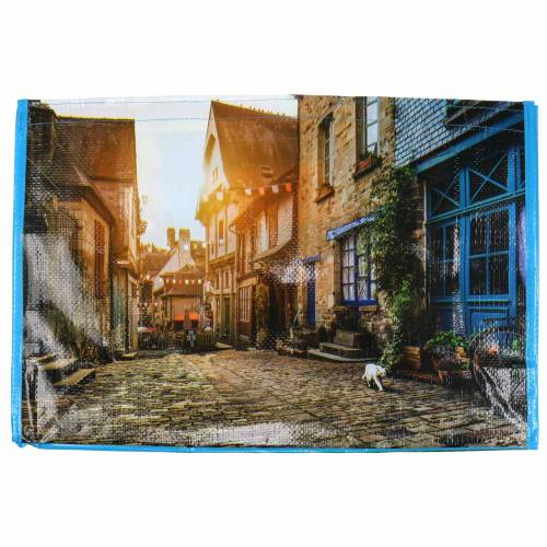 Floristik24 Torba na zakupy z uchwytami Brittany plastikowa 45×14×30cm shopper