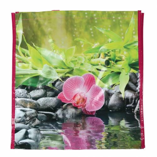 Produkt Torba na zakupy z uchwytami Happiness plastic 38×10×40cm